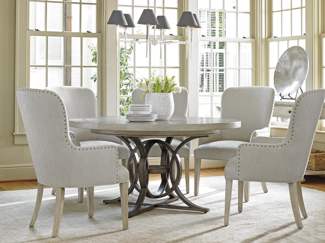 Lexington Oyster Bay 714875C Calerton Round Dining Table with